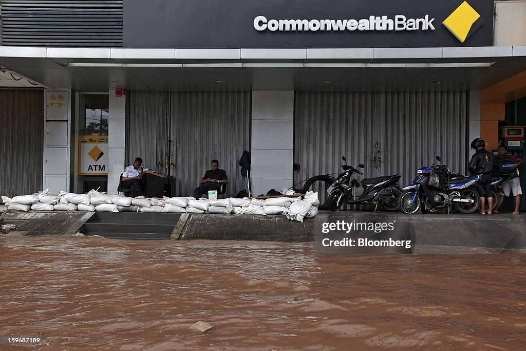 Floods Inundate Jakarta As State Of Emergency Declared