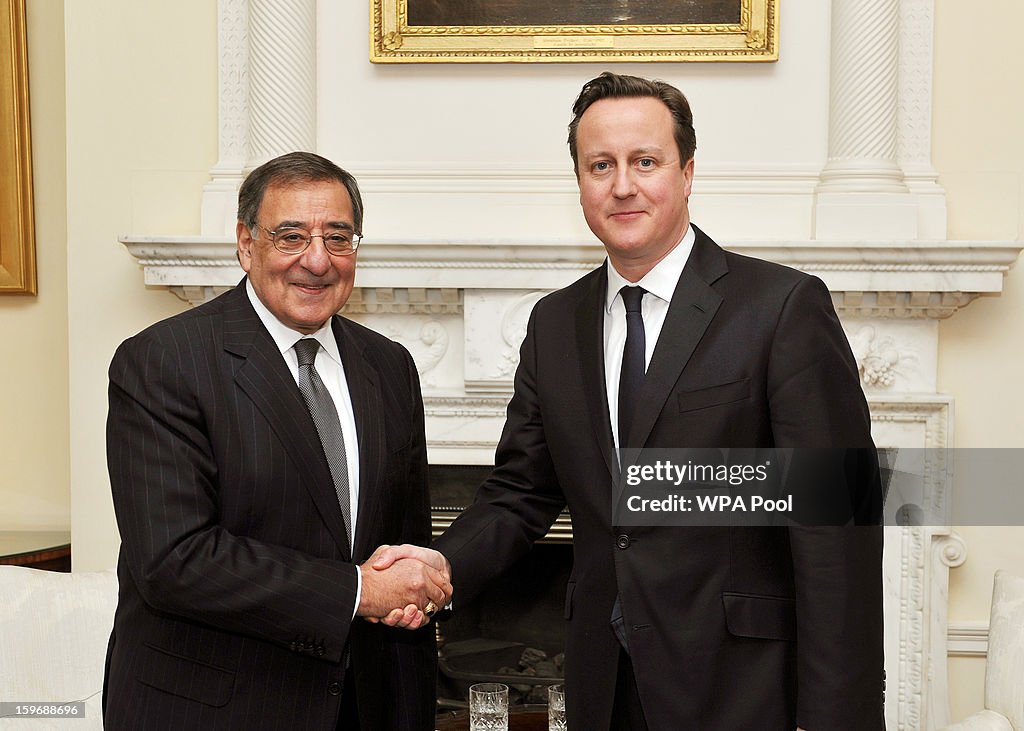 Leon Panetta the US Secretary of State for Defence - European Tour