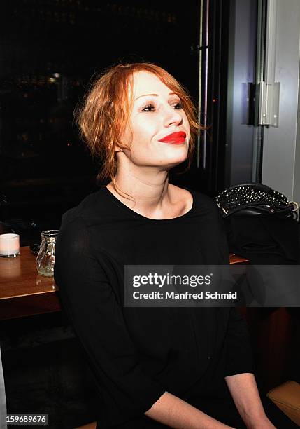 Actor Birgit Minichmayr attends 'Der Fall Wilhelm Reich' Austria Premiere at Urania Cinema on January 15, 2013 in Vienna, Austria.