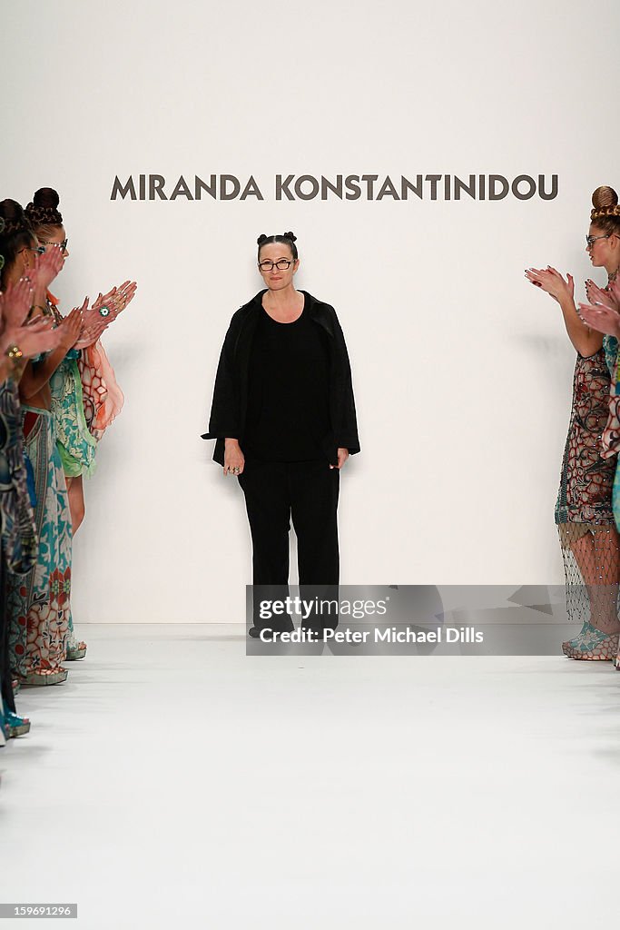 Miranda Konstantinidou Show - Mercedes-Benz Fashion Week Autumn/Winter 2013/14