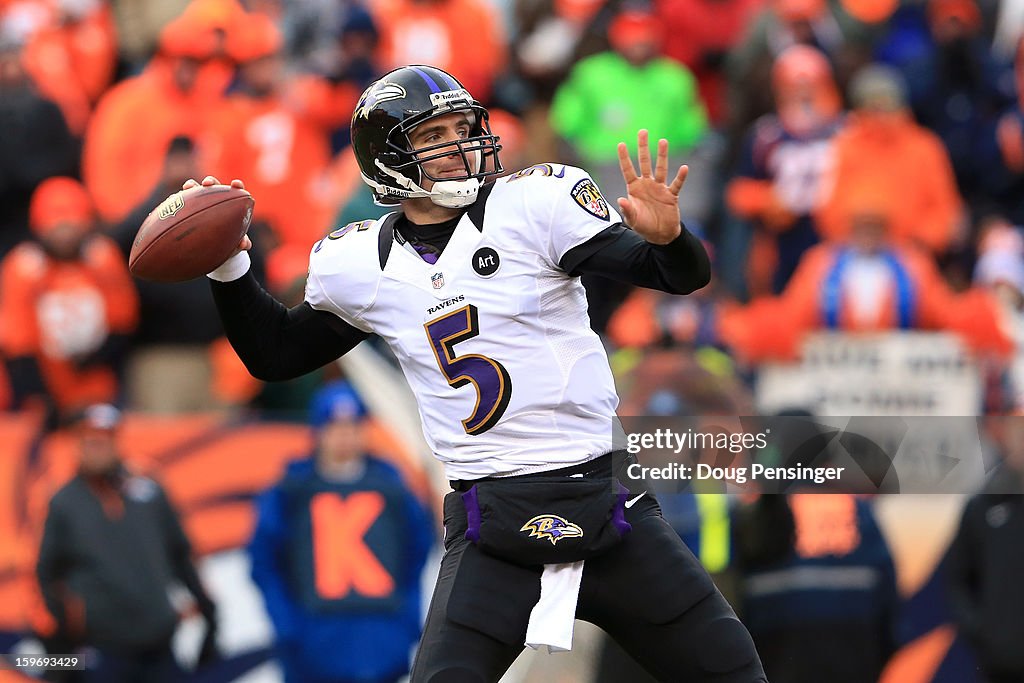 Divisional Playoffs - Baltimore Ravens v Denver Broncos