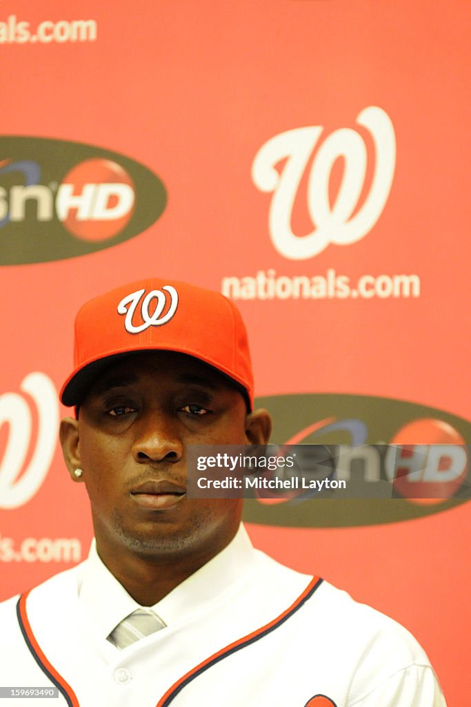 Washington Nationals Introduce Rafael Soriano