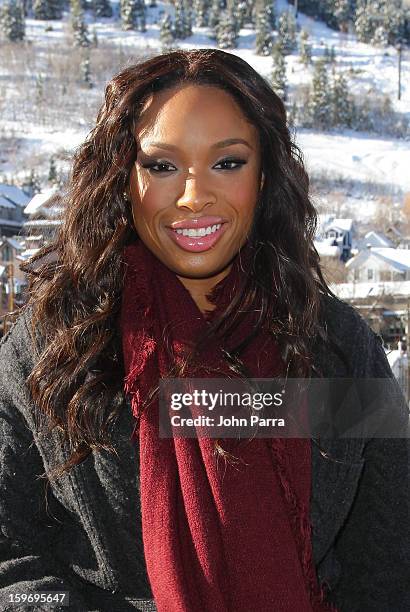 Jennifer Hudson appears at the Nikki Beach pop-up lounge & restaurant at Sundance on January 18, 2013 in Park City, Utah.