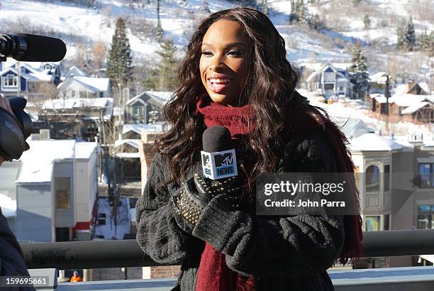 Jennifer Hudson appears at the Nikki Beach pop-up lounge & restaurant at Sundance on January 18, 2013 in Park City, Utah.