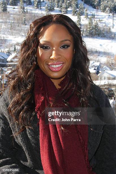 Jennifer Hudson appears at the Nikki Beach pop-up lounge & restaurant at Sundance on January 18, 2013 in Park City, Utah.