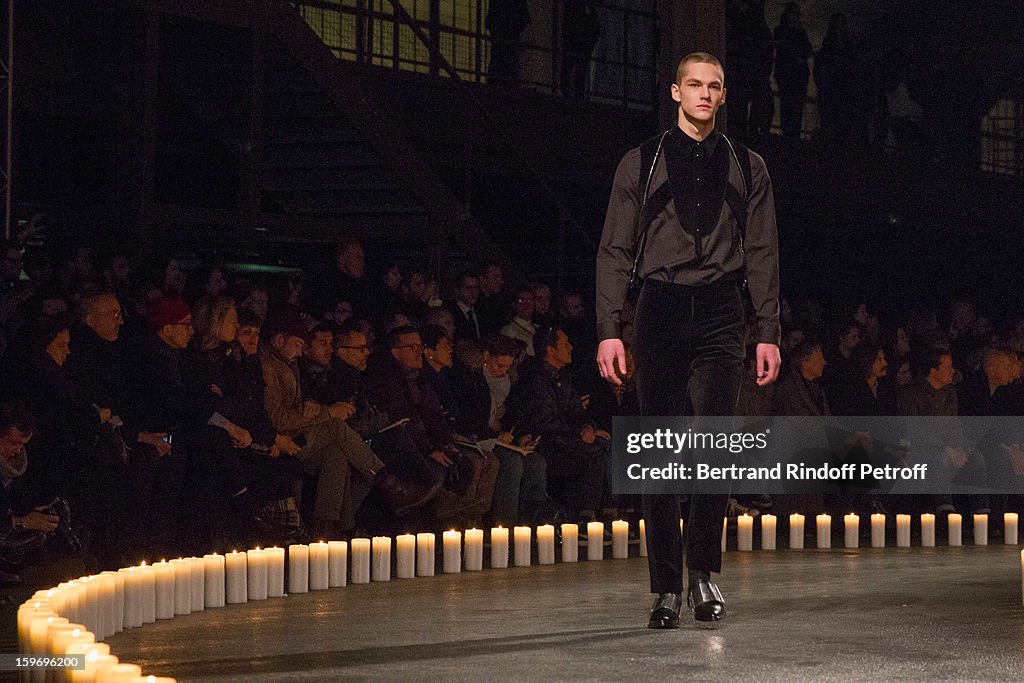 Givenchy: Backstage - Paris Fashion Week Menswear Autumn/Winter 2013