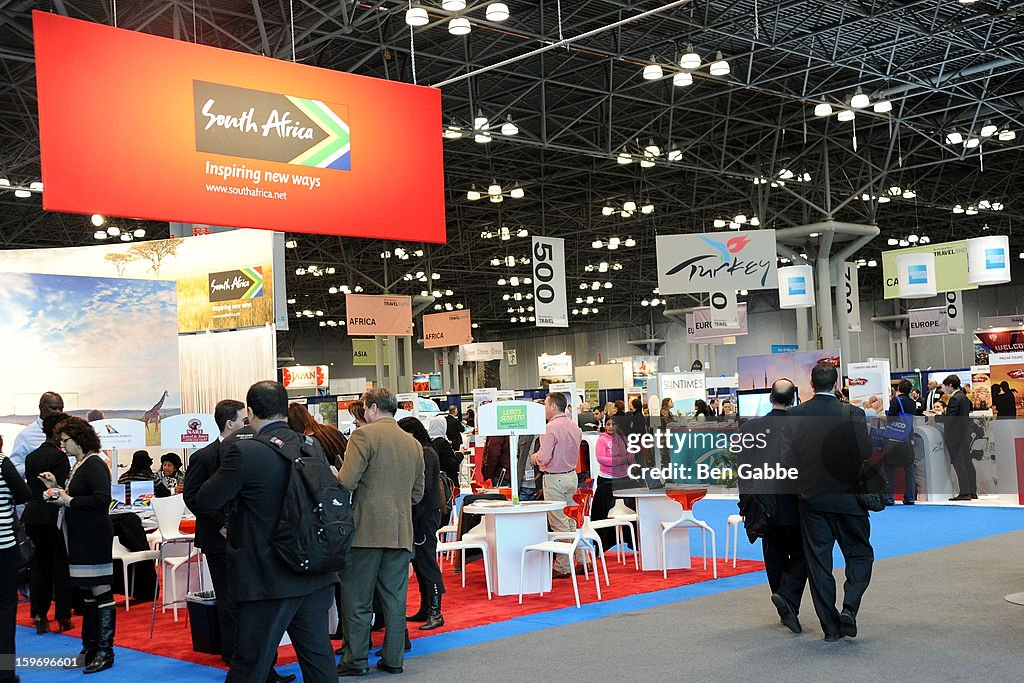 The 10th Annual New York Times Travel Show Ribbon Cutting And Preview