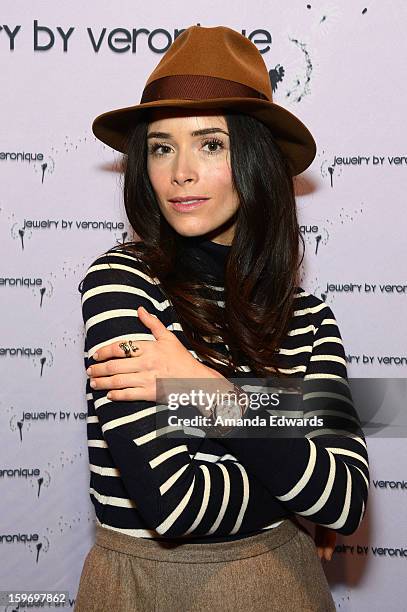 Actress Abigail Spencer attends Day 1 of the Kari Feinstein Style Lounge on January 18, 2013 in Park City, Utah.