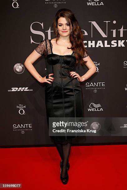 Elisa Schmidt attends the 'Michalsky Style Nite Arrivals - Mercesdes-Benz Fashion Week Autumn/Winter 2013/14' at Tempodrom on January 18, 2013 in...