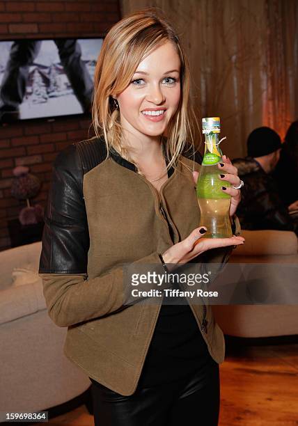 Actress Ambyr Childers attends Day 1 of Tea of A Kind at Village At The Lift 2013 on January 18, 2013 in Park City, Utah.