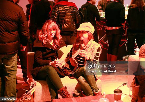 Guests attend the DFP Reception Co-Hosted by CNN Films at Sundance House during the 2013 Sundance Film Festival on January 18, 2013 in Park City,...