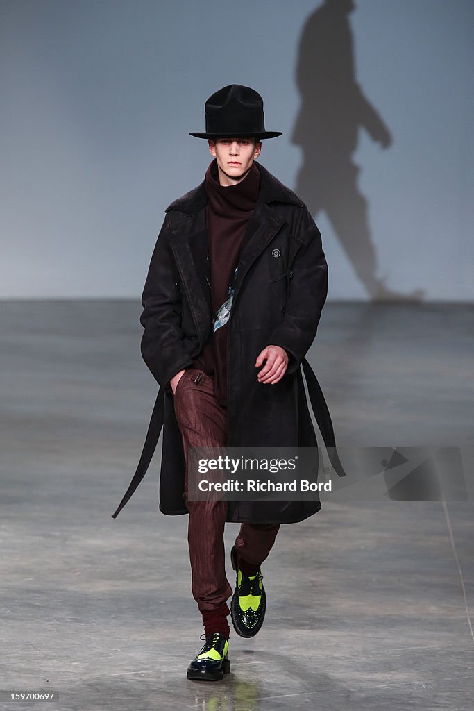 John Galliano: Runway - Paris Fashion Week Menswear Autumn/Winter 2013