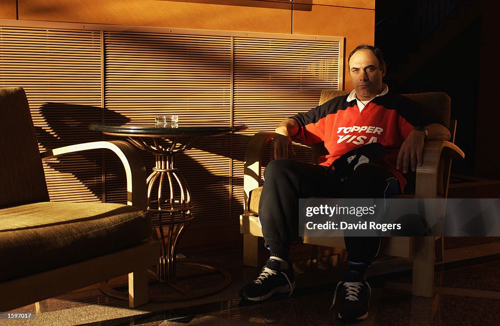 A portrait of Marcello Loffreda the Argentine Team Coach