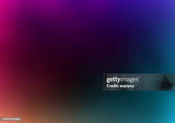 bildbanksillustrationer, clip art samt tecknat material och ikoner med multicolored abstract blurred cloudy background - flerfärgad bakgrund