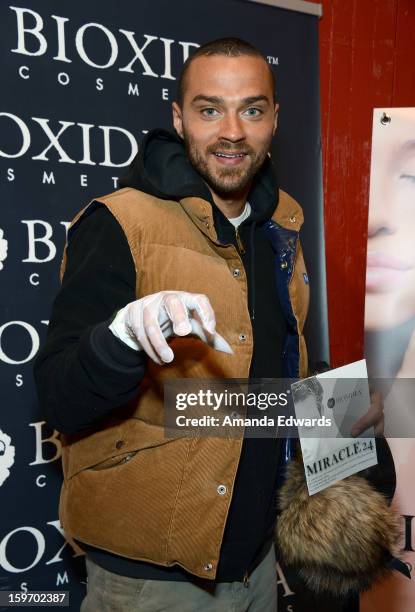 Actor Jesse Williams attends Day 1 of the Kari Feinstein Style Lounge on January 18, 2013 in Park City, Utah.