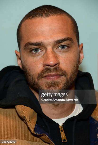 Actor Jesse Williams attends Day 1 of the Kari Feinstein Style Lounge on January 18, 2013 in Park City, Utah.