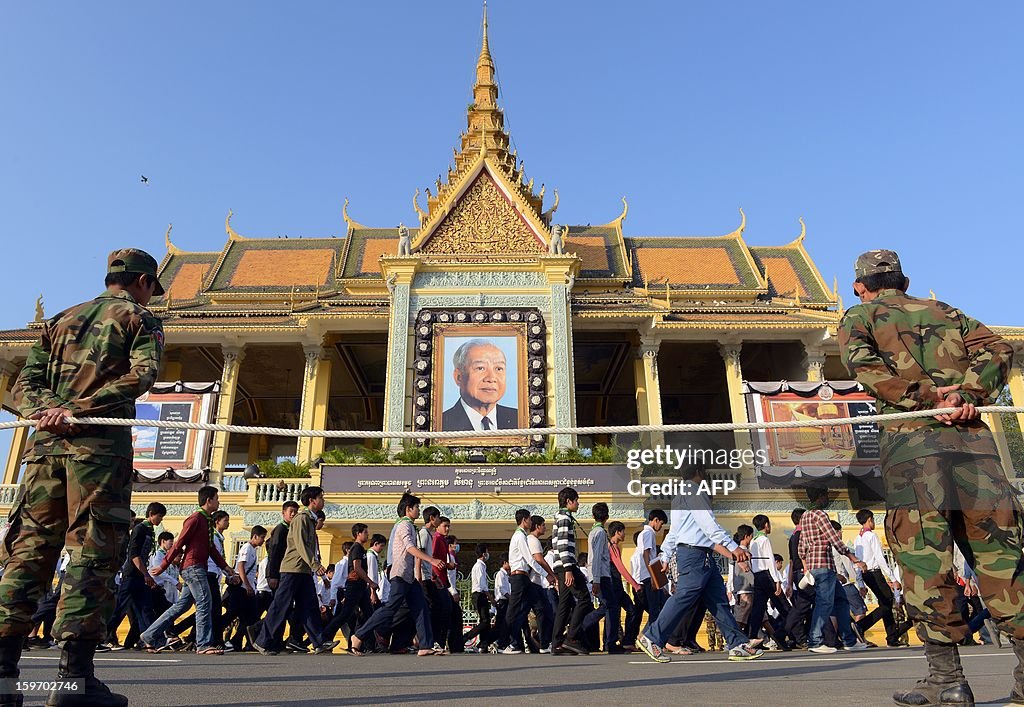 CAMBODIA-ROYALS-SIHANOUK