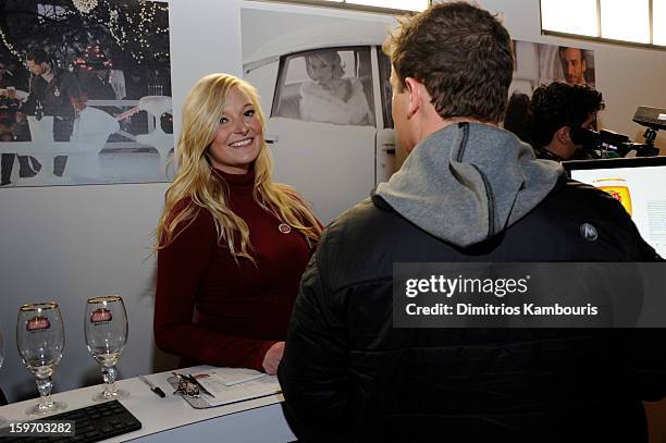 Jessi Losee attends Day 1 of Village at The Lift 2013 on January 18, 2013 in Park City, Utah.