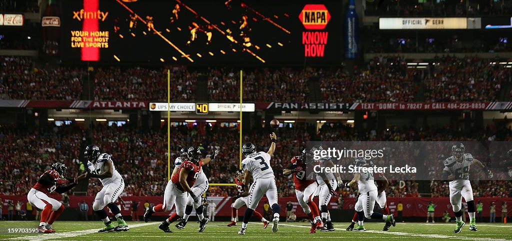 Divisional Playoffs - Seattle Seahawks v Atlanta Falcons