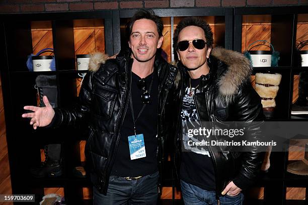 Donovan Leitch and Billy Morrison attend Day 1 of Village at The Lift 2013 on January 18, 2013 in Park City, Utah.