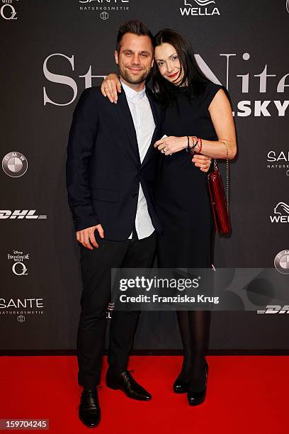 Ole Tillmann and Anita Tillmann attend the 'Michalsky Style Nite Arrivals - Mercesdes-Benz Fashion Week Autumn/Winter 2013/14' at Tempodrom on...