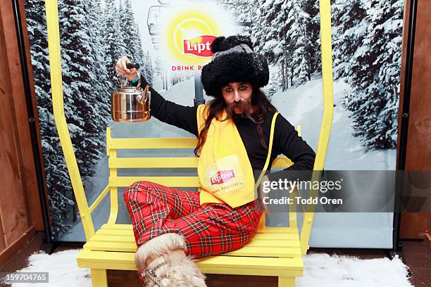 Alexander Antebi attends Sears Shop Your Way Digital Recharge Lounge on January 18, 2013 in Park City, Utah.