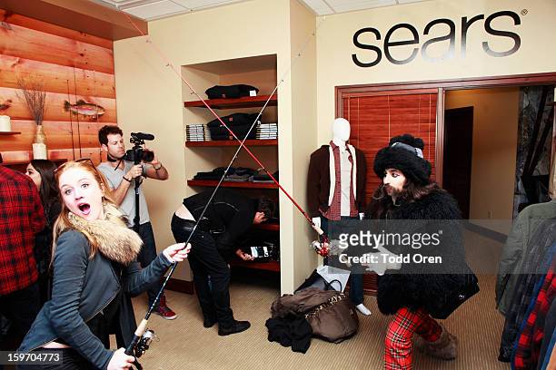 Alexander Antebi attends Sears Shop Your Way Digital Recharge Lounge on January 18, 2013 in Park City, Utah.