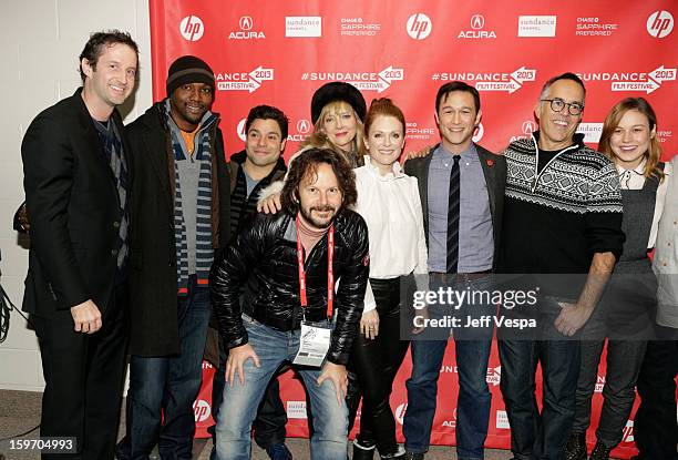 Sundance Film Festival Director of Programming Trevor Groth, actors Rob Brown and Jeremy Luke, producer Ram Bergman, actors Glenne Headly and...