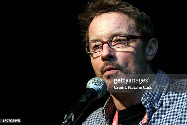 Sundance Senior Programmer David Courier attends "The Square" Premiere during the 2013 Sundance Film Festival at Yarrow Hotel Theater on January 18,...