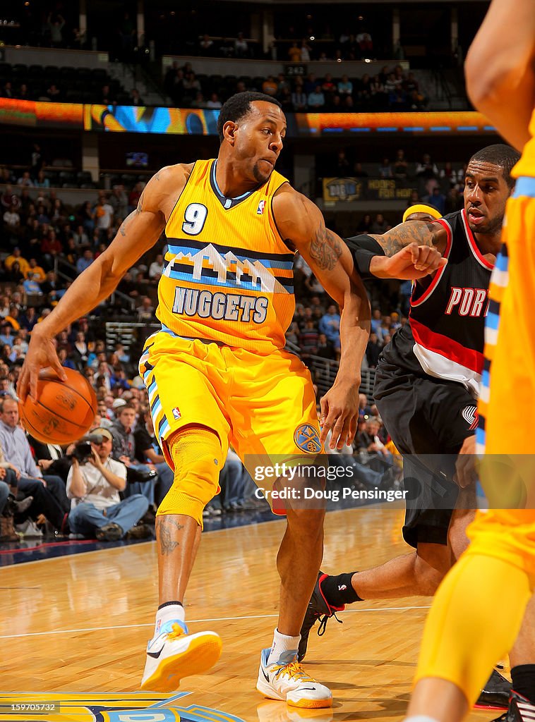 Portland Trail Blazers v Denver Nuggets