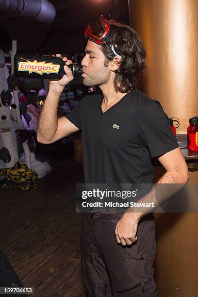 Actor Adrian Grenier attends Oakley Learn To Ride In Collaboration With New Era - Day 1 - 2013 Park City on January 18, 2013 in Park City, Utah.