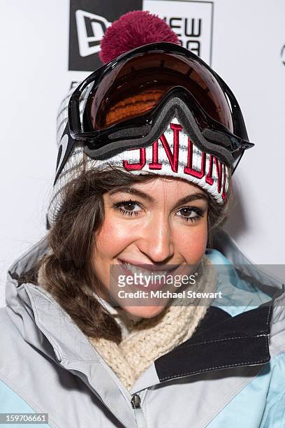 Actress Kate Voegele attends Oakley Learn To Ride In Collaboration With New Era - Day 1 - 2013 Park City on January 18, 2013 in Park City, Utah.