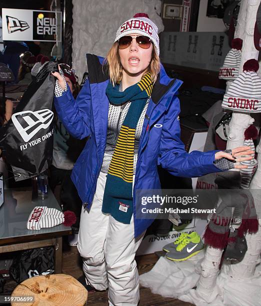 Musician Skylar Grey attends Oakley Learn To Ride In Collaboration With New Era - Day 1 - 2013 Park City on January 18, 2013 in Park City, Utah.