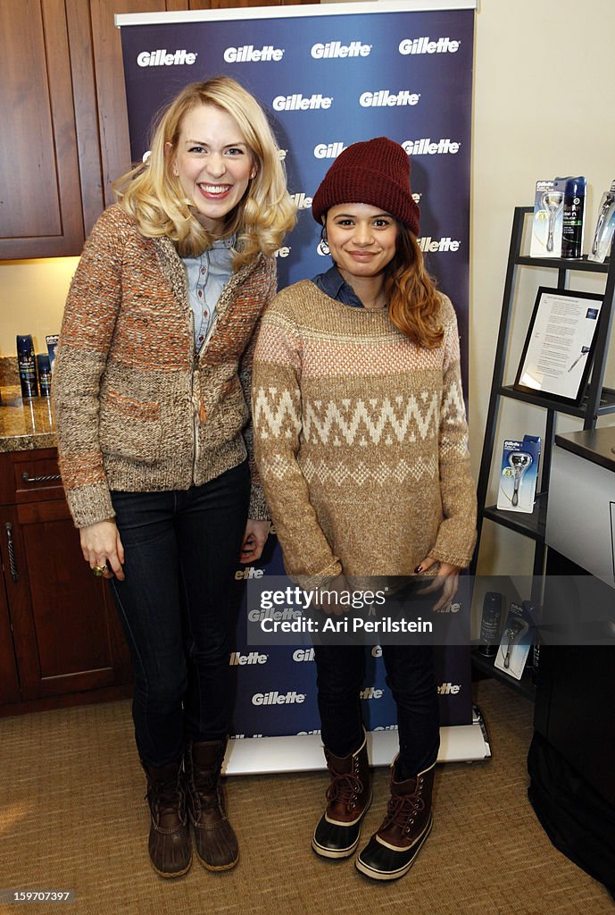 Gillette Ask Couples At Sundance To "Kiss & Tell" If They Prefer Stubble Or Smooth Shaven - Day 1 - 2013 Park City