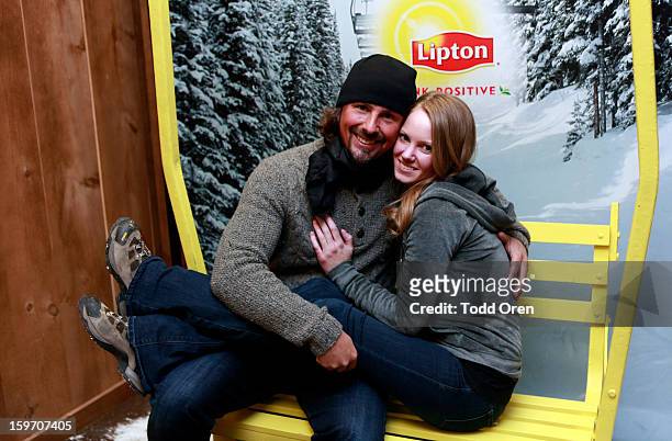 Casey Anderson attends Sears Shop Your Way Digital Recharge Lounge on January 18, 2013 in Park City, Utah.