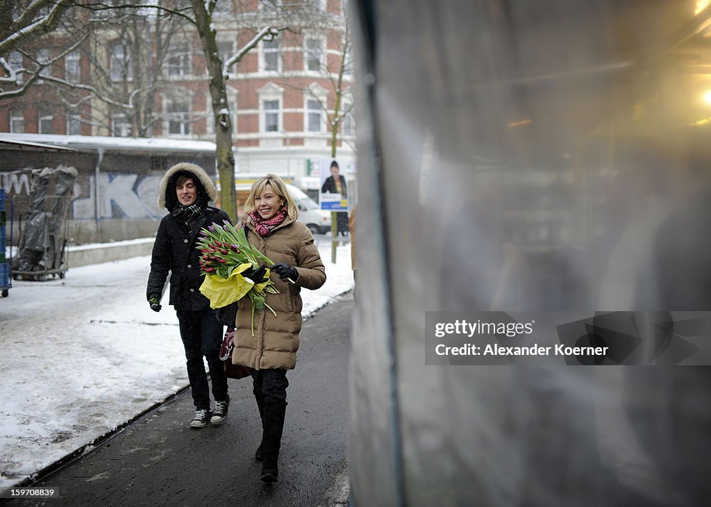 Doris Schroeder-Koepf Campaigns In Lower Saxony Elections