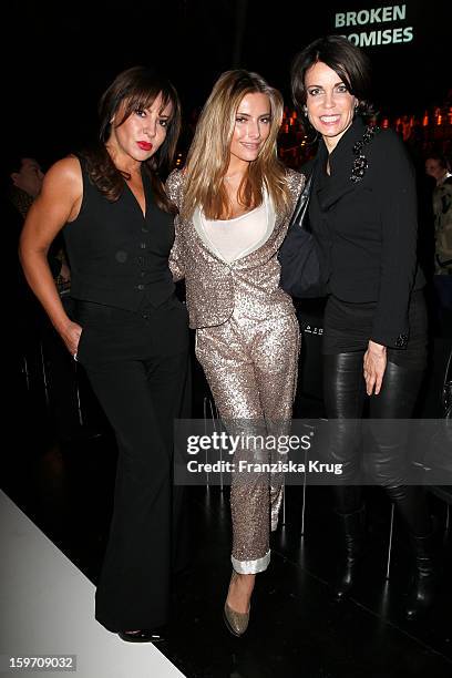 Simone Thomalla, Sophia Thomalla and Gerit Kling attend the 'Michalsky Style Nite After Show Party - Mercesdes-Benz Fashion Week Autumn/Winter...