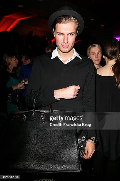 Andre Borchers attends the 'Michalsky Style Nite After Show Party - Mercesdes-Benz Fashion Week Autumn/Winter 2013/14' at Tempodrom on January 18,...