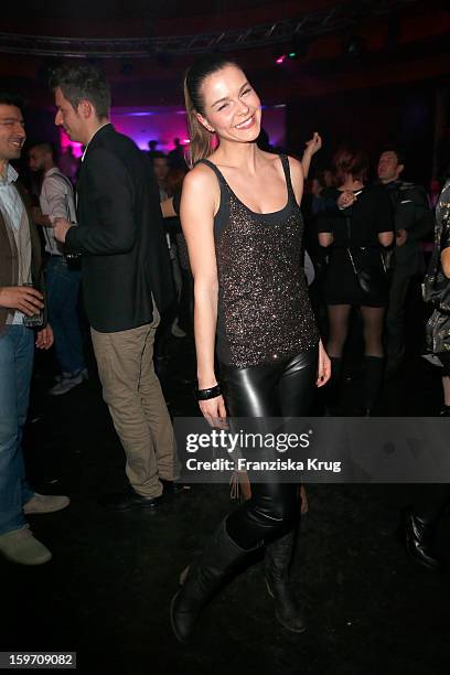 Susan Hoecke attends the 'Michalsky Style Nite After Show Party - Mercesdes-Benz Fashion Week Autumn/Winter 2013/14' at Tempodrom on January 18, 2013...