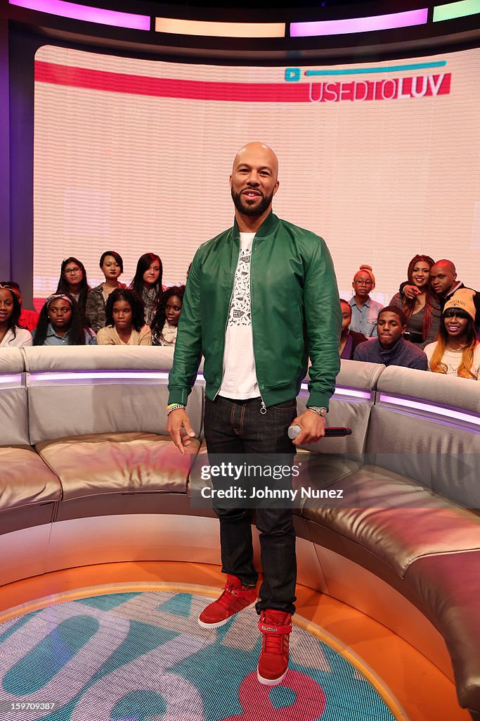 Common Visit BET's "106 & Park"