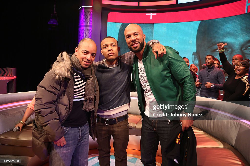 Common Visit BET's "106 & Park"