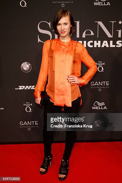 Alina Levshin attends the 'Michalsky Style Nite Arrivals - Mercesdes-Benz Fashion Week Autumn/Winter 2013/14' at Tempodrom on January 18, 2013 in...