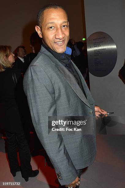 Edouard Montoute attends 'Les Lumieres 2013' Cinema Awards 18th Ceremony at La Gaite Lyrique on January 18, 2013 in Paris, France.