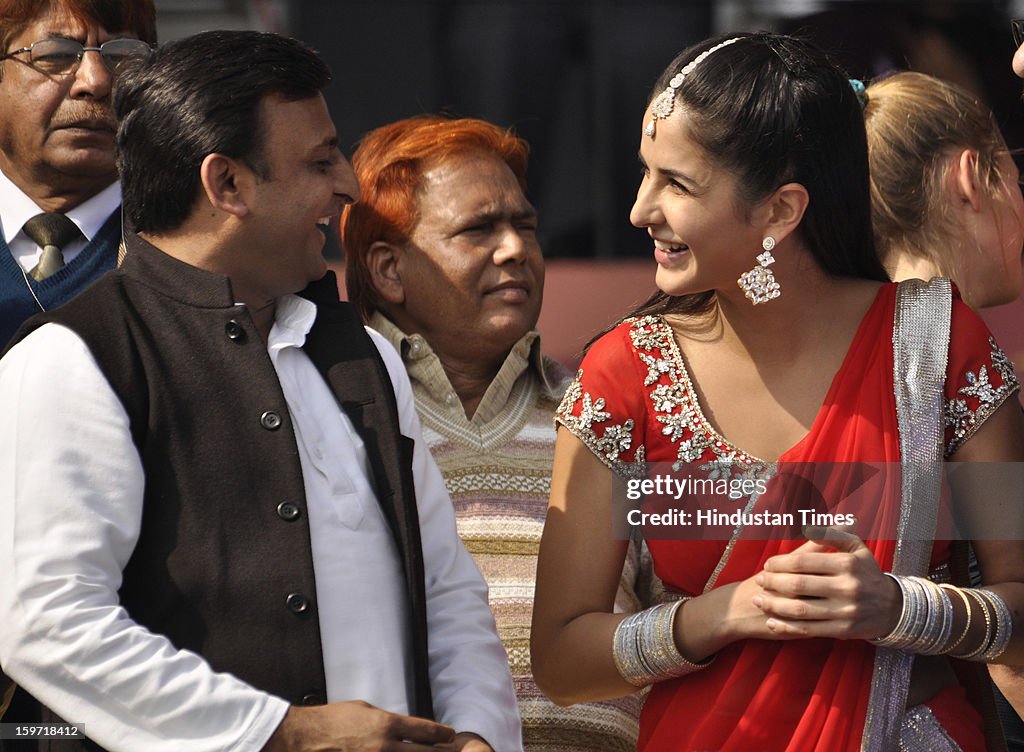 Katrina Kaif Performs At Hockey India League Match