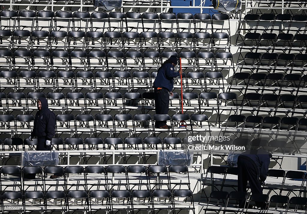 Washington DC Prepares For Presidential Inauguration