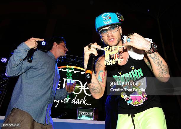 3 Loco Rappers The Hip Hop Group Three Loco Performed At The Pool After Dark Photos ...