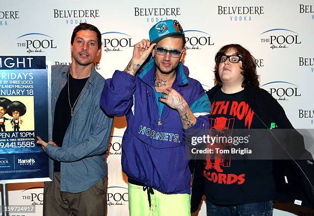 3 Loco Rappers The Hip Hop Group Three Loco Performed At The Pool After Dark Photos ...