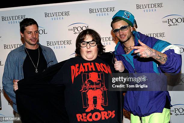 3 Loco Rappers 13 The Hip Hop Group Three Loco Performed At The Pool After Dark Stock ...