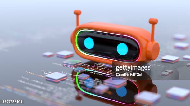 künstliche intelligenz, digitales konzept, ki-chatbot. ki-chatbot-assistent - chatbot stock-fotos und bilder