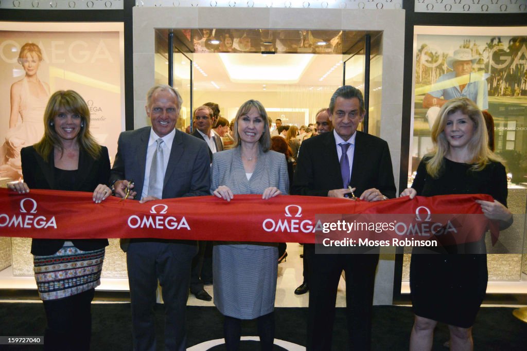 OMEGA Boutique Opening At Phipps Plaza